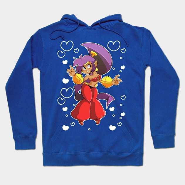 Half-Genie T-Shirt Hoodie by Paincaked